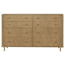 Arini  Bedroom Set Black and Natural