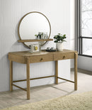 Arini  Makeup Vanity Table and Mirror Set Black