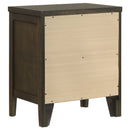 Wilkes  California King Bedroom Set Dark Cocoa
