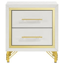 Lucia   Bedroom Set Beige and White