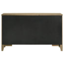 Granada 8-drawer Dresser and Mirror Natural Pine