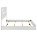 Hyland  Panel Bed LED Headboard Natural