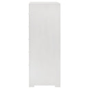 Ives 5-drawer Bedroom Chest of Drawers Grey High Gloss