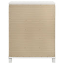 Marmore 5-drawer Bedroom Chest of Drawers White