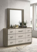 Fenwick 9-drawer Dresser Grey Oak