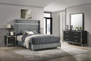 Lucia   Bedroom Set Beige and White