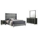 Lucia   Bedroom Set Beige and White