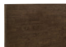 Glenwood 48-inch  Platform Panel Bed Warm Brown
