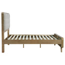 Robyn Wood California King Platform Bed Dark Walnut