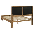 Robyn Wood California King Platform Bed Dark Walnut