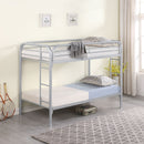 Morgan Metal  Over  Bunk Bed Black