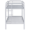 Morgan Metal  Over  Bunk Bed Black