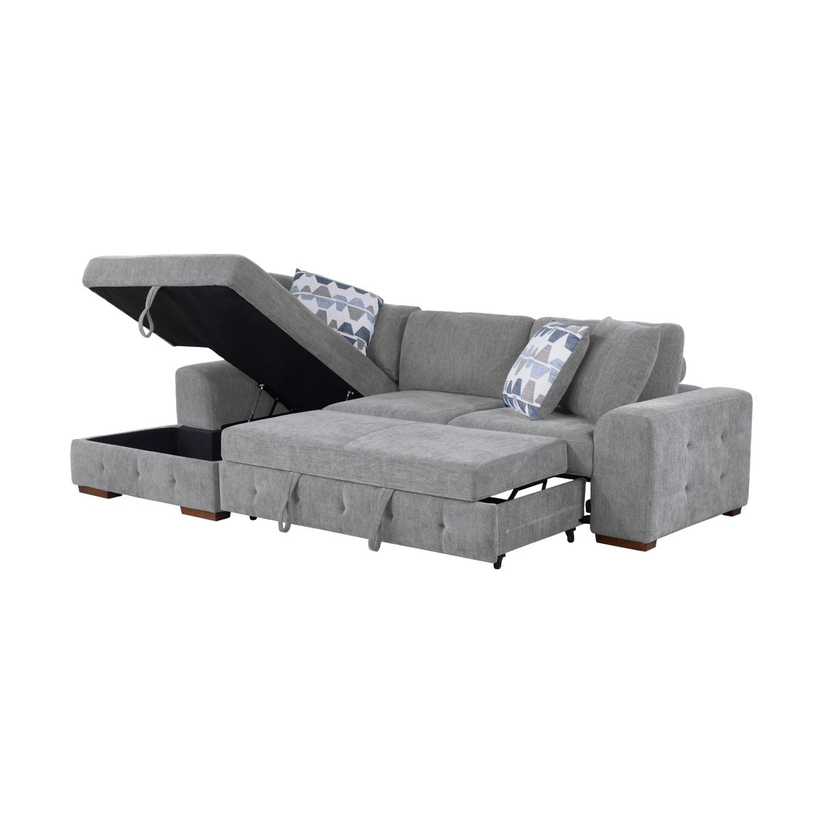 Raife - Sectional With Ottoman