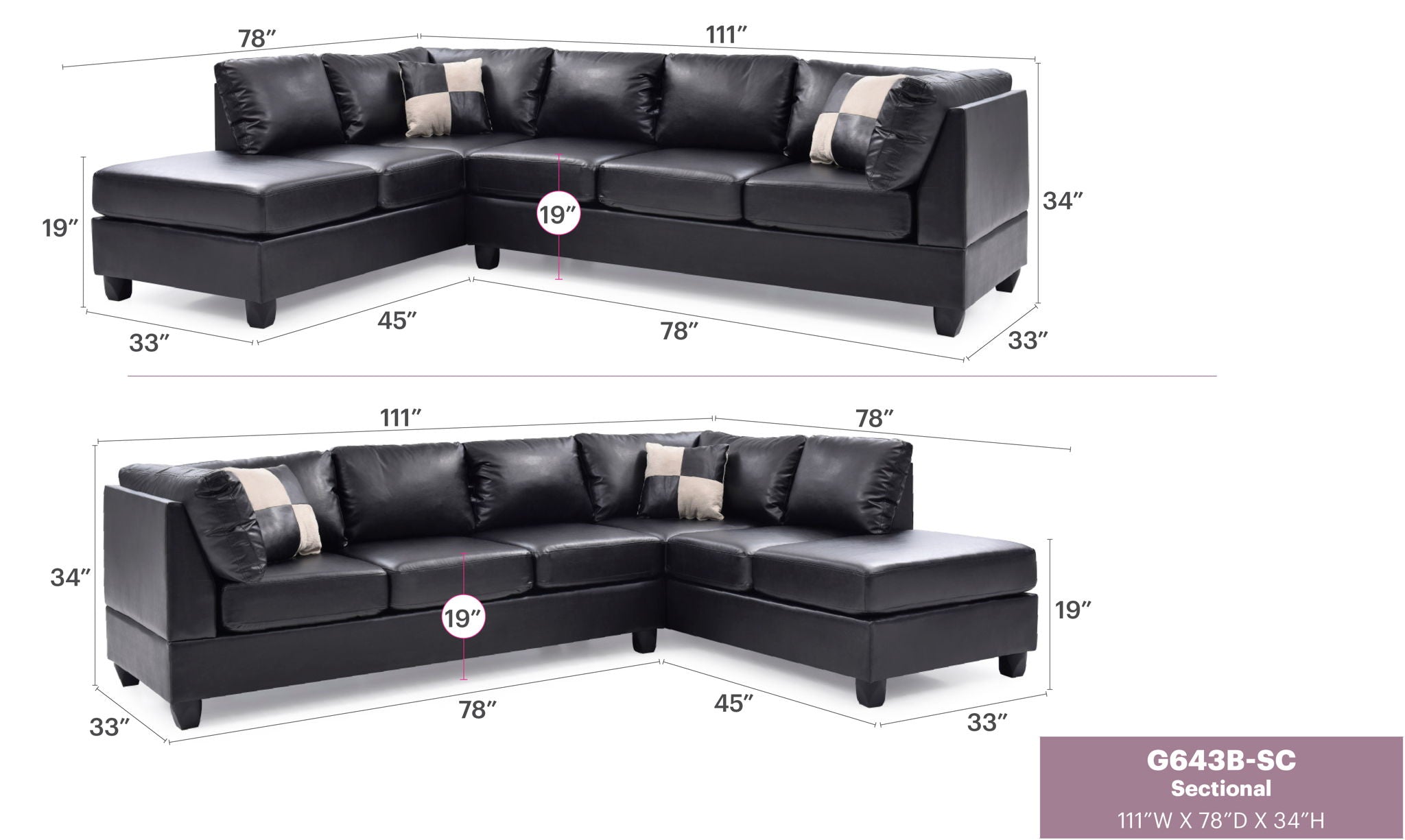 Malone - Comfort Sectional