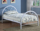 Marjorie Metal  Open Frame Bed Black
