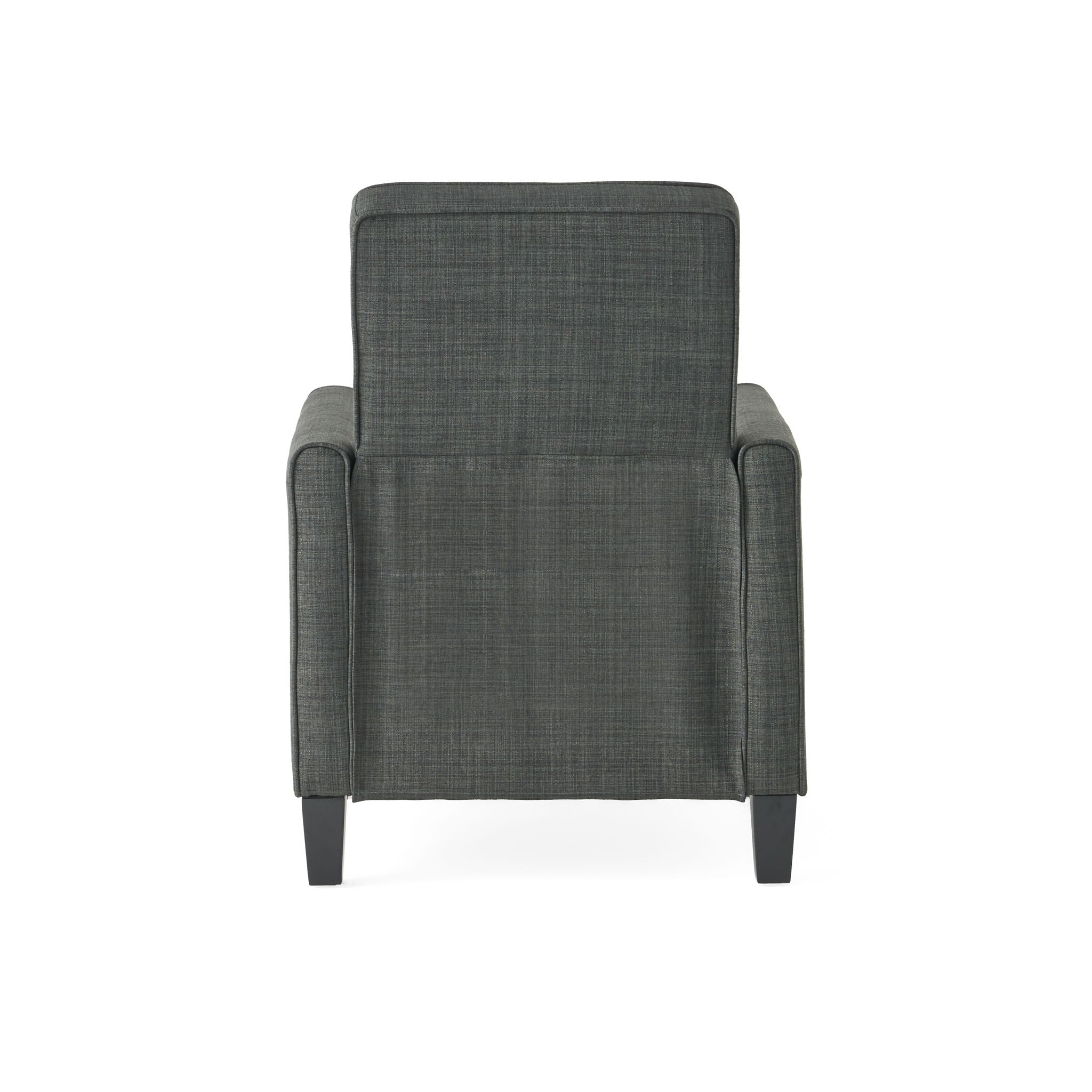 Upholstered Push Back Recliner Chair For Living Room