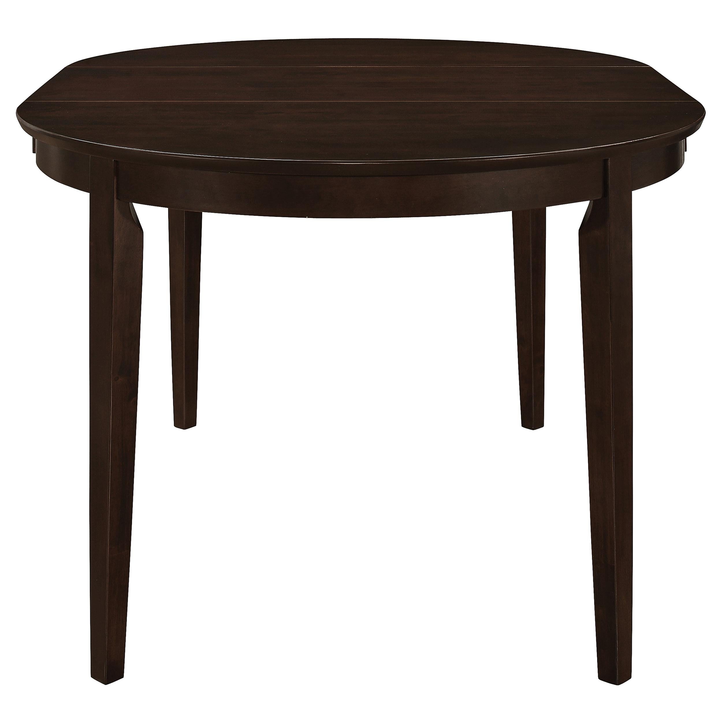 Diamond Modern Furniture COA Oval Gabriel Dining Table 100770 IMAGE 3
