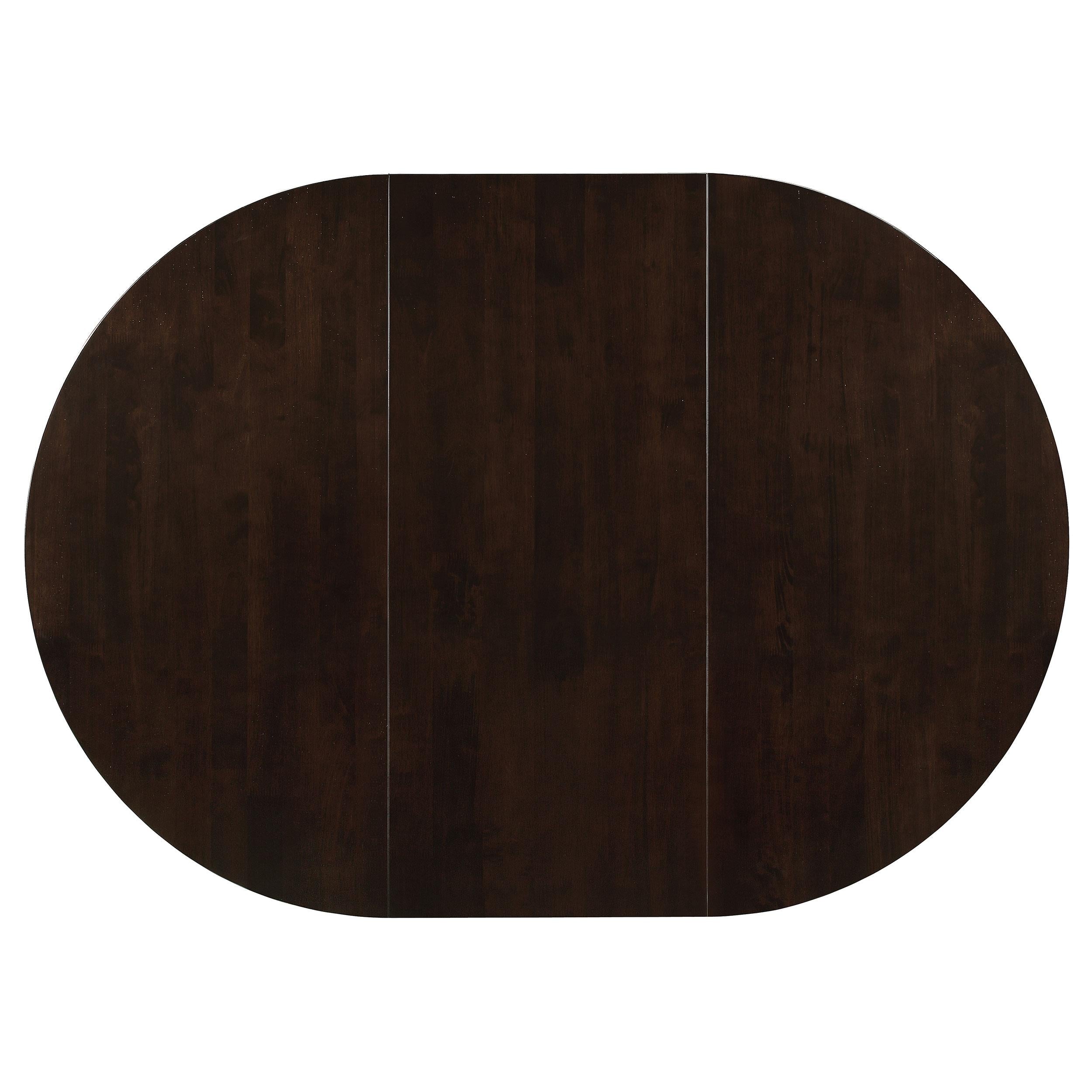 Diamond Modern Furniture COA Oval Gabriel Dining Table 100770 IMAGE 7