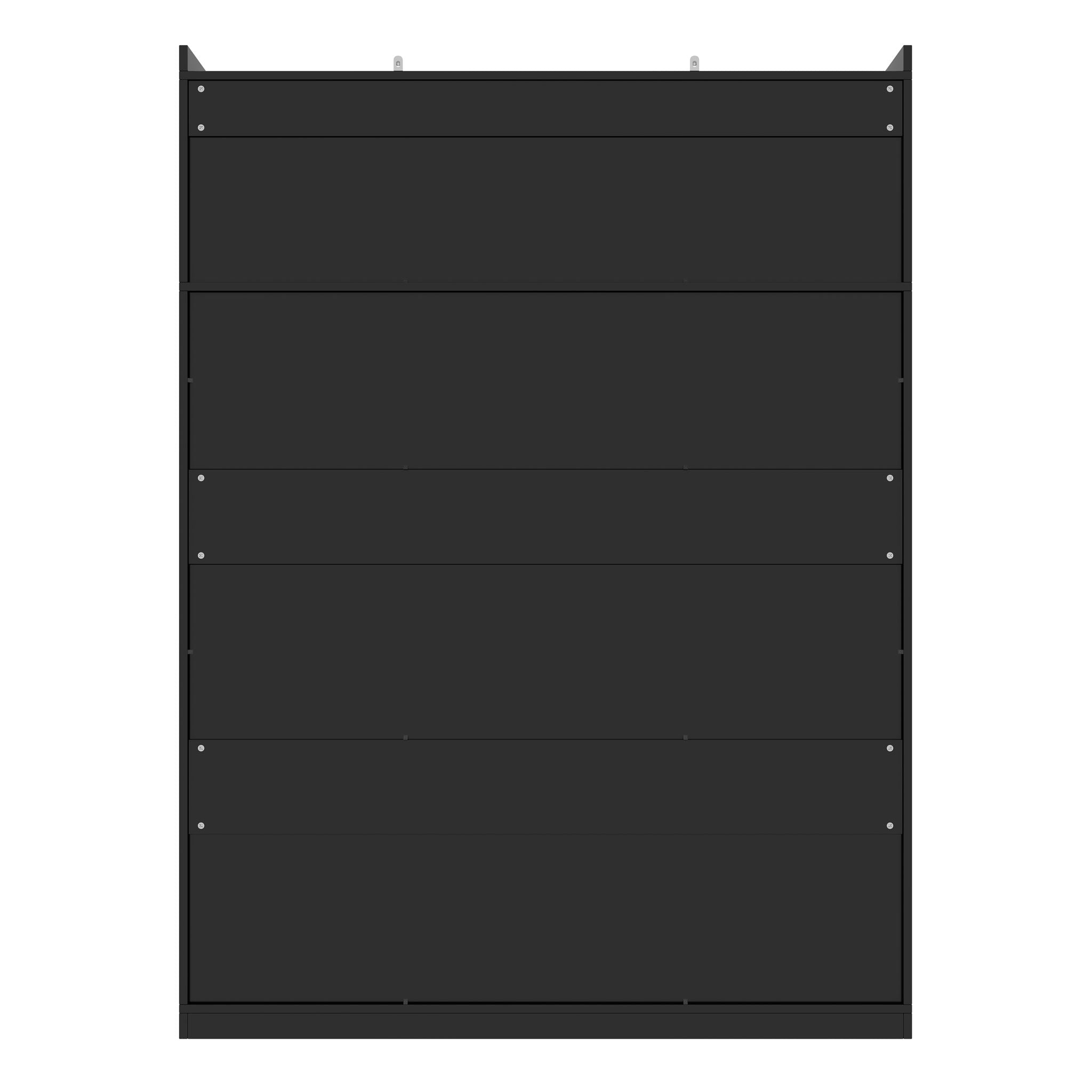 Hall Tree With Bench And 3 Hooks, Modern Entryway Storage Organizer Cabinet With 4 Doors, 1 Drawer And Adjustable Shelves