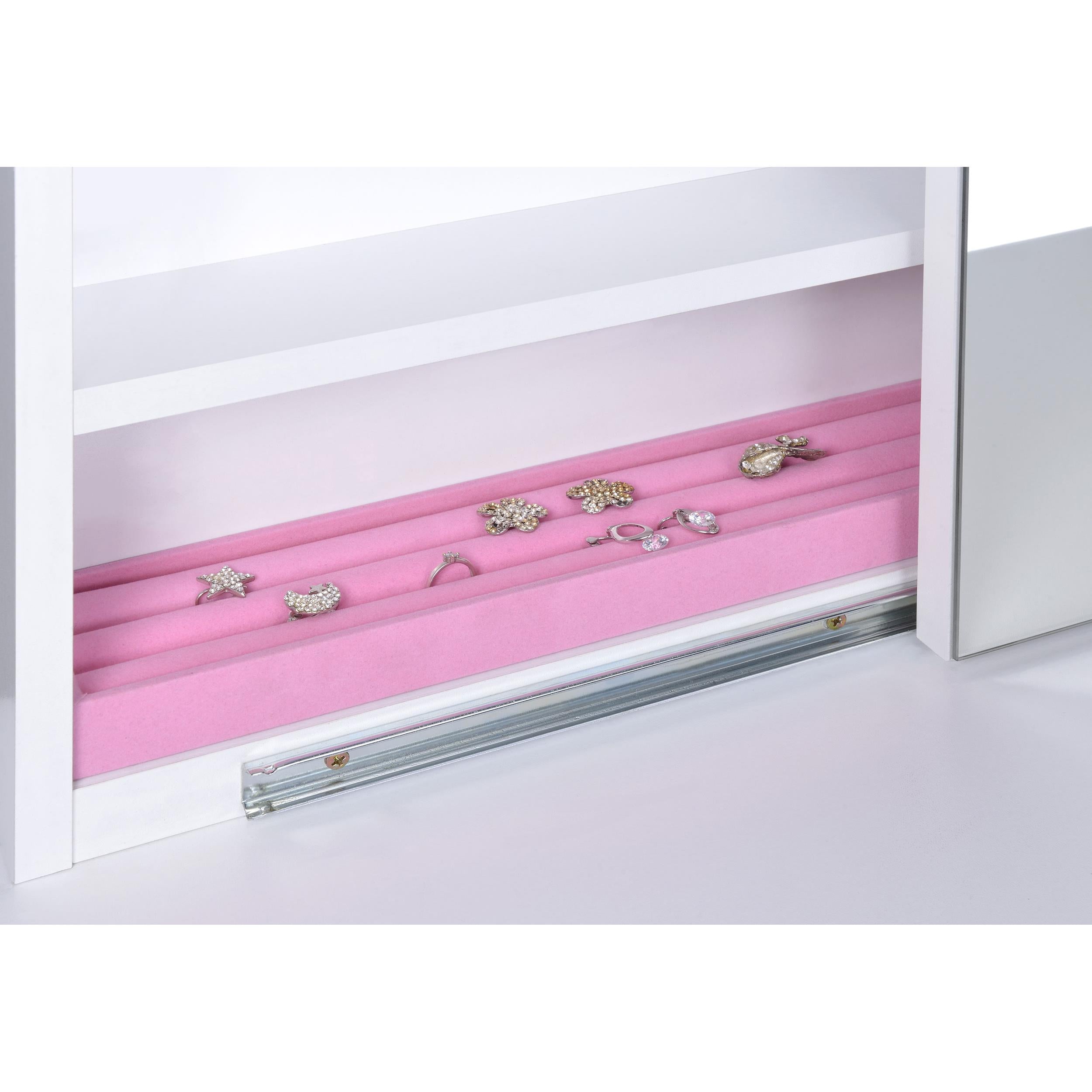 Diamond Modern Furniture COA 1-Drawer Vanity Set 300290 IMAGE 17