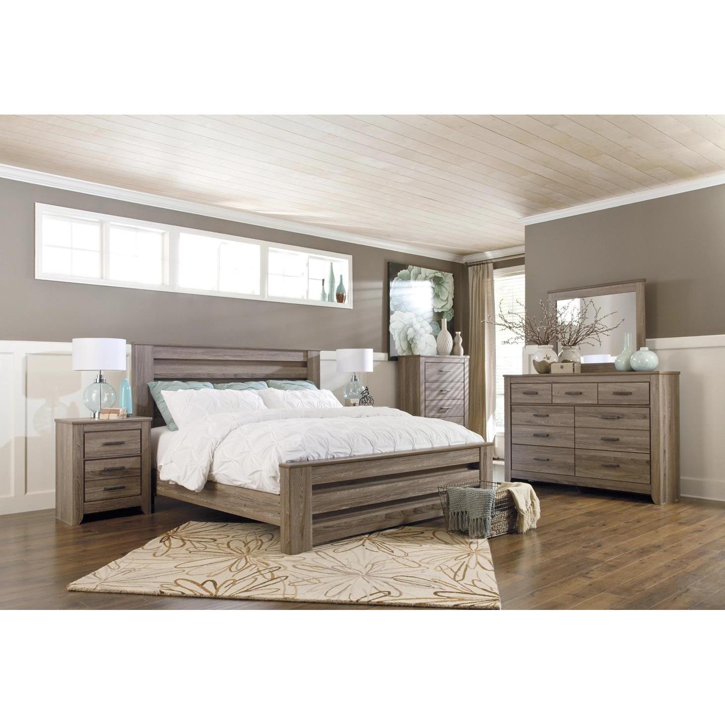 Signature Design by Ashley Zelen King Poster Bed B248-68/B248-66/B248-99 IMAGE 2