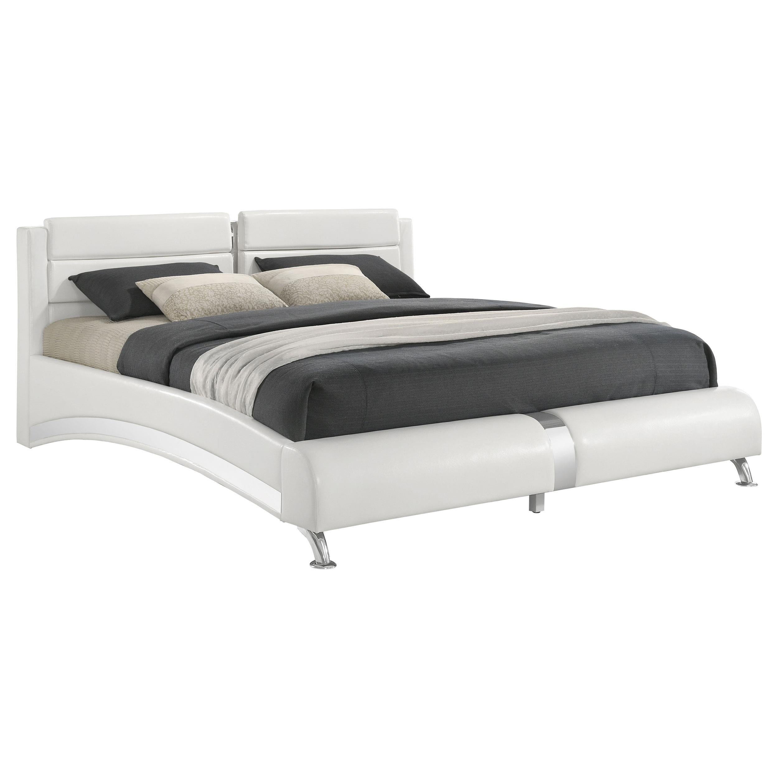 Coaster Furniture Felicity California King Upholstered Platform Bed 300345KW IMAGE 2