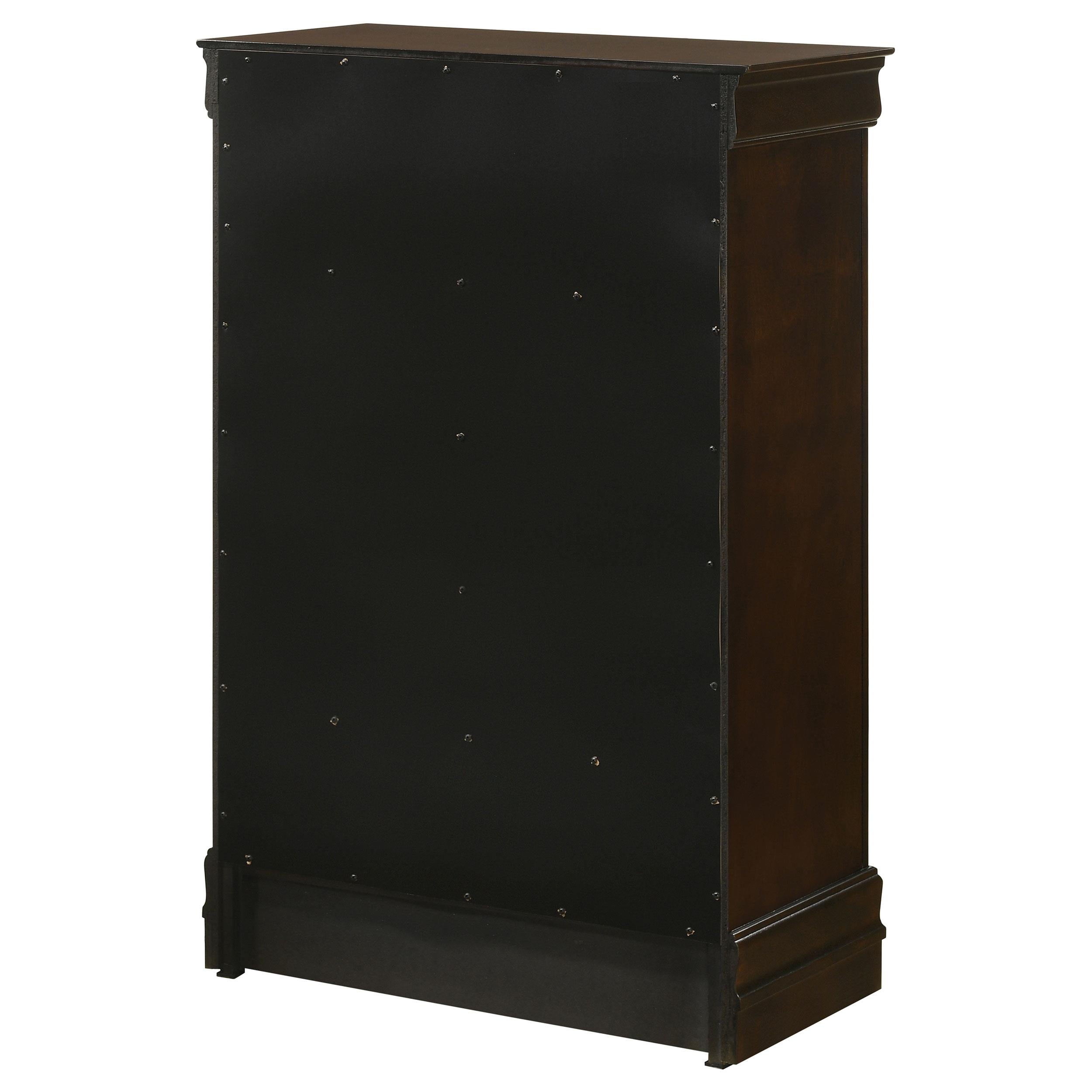 Diamond Modern Furniture COA Louis Philippe 5-Drawer Chest 202415 IMAGE 7