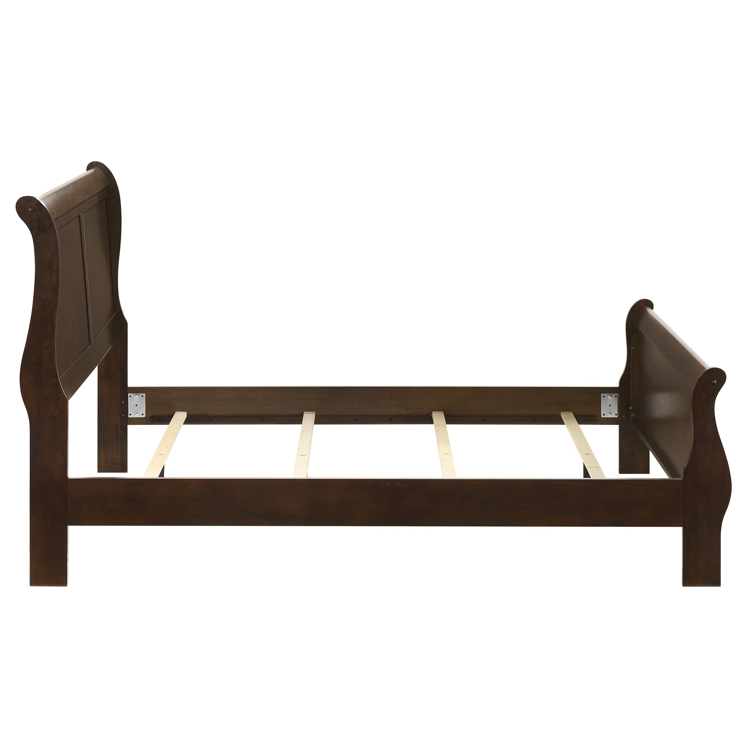Diamond Modern Furniture COA Louis Philippe Full Sleigh Bed 202411F IMAGE 5