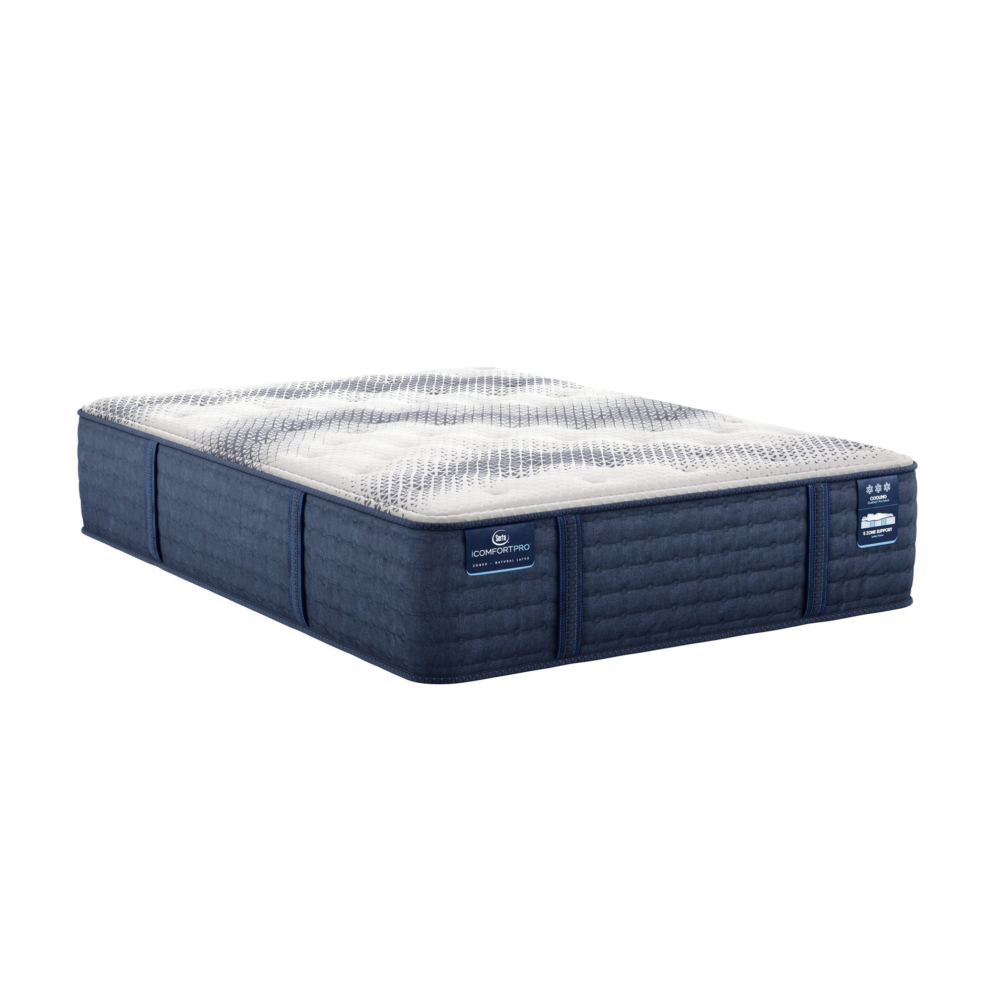 iComfortPro - 15" Canterbury Latex Foam Plush Mattress