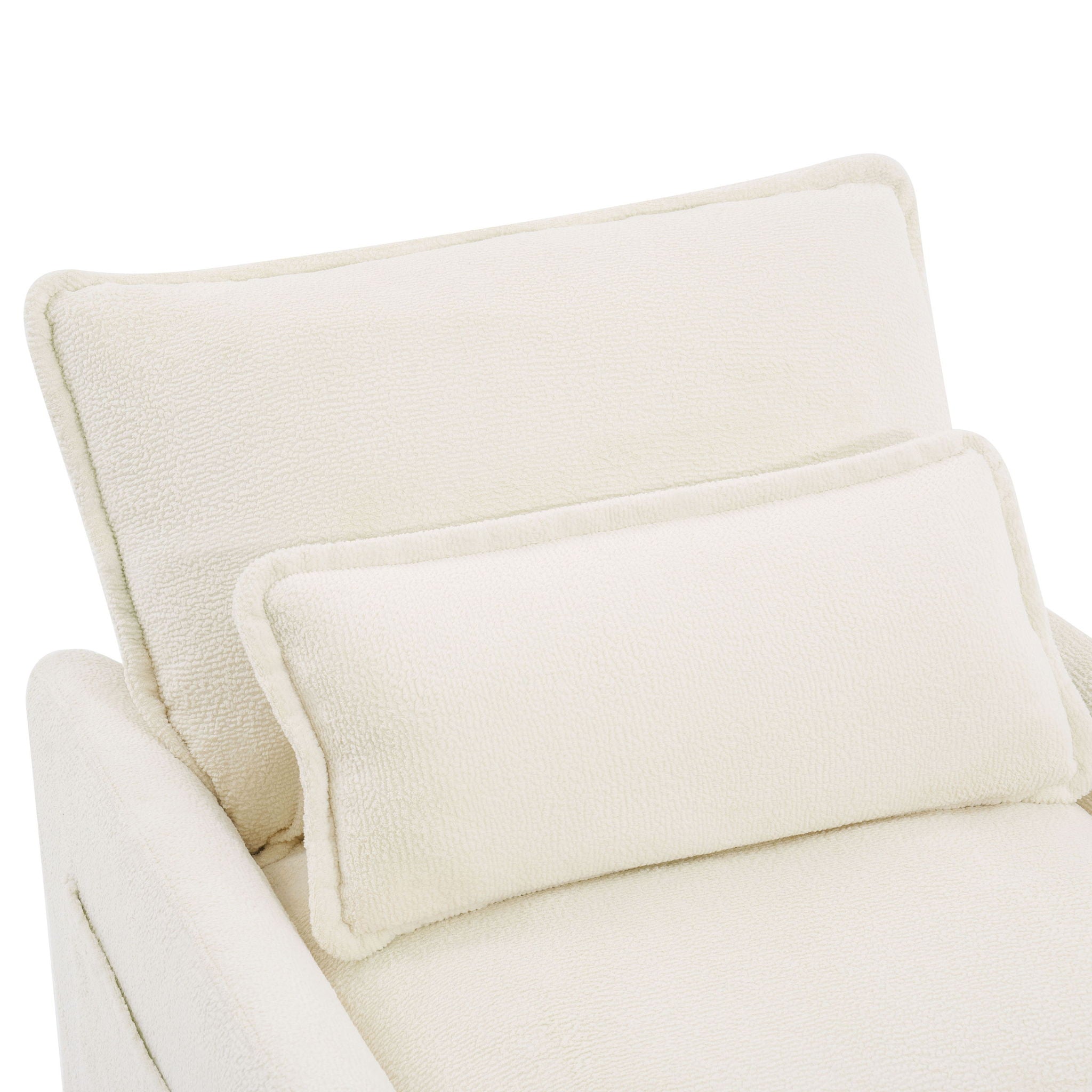 Modern Sofa Set With Double Layer Cushion And Side Storage Pockets