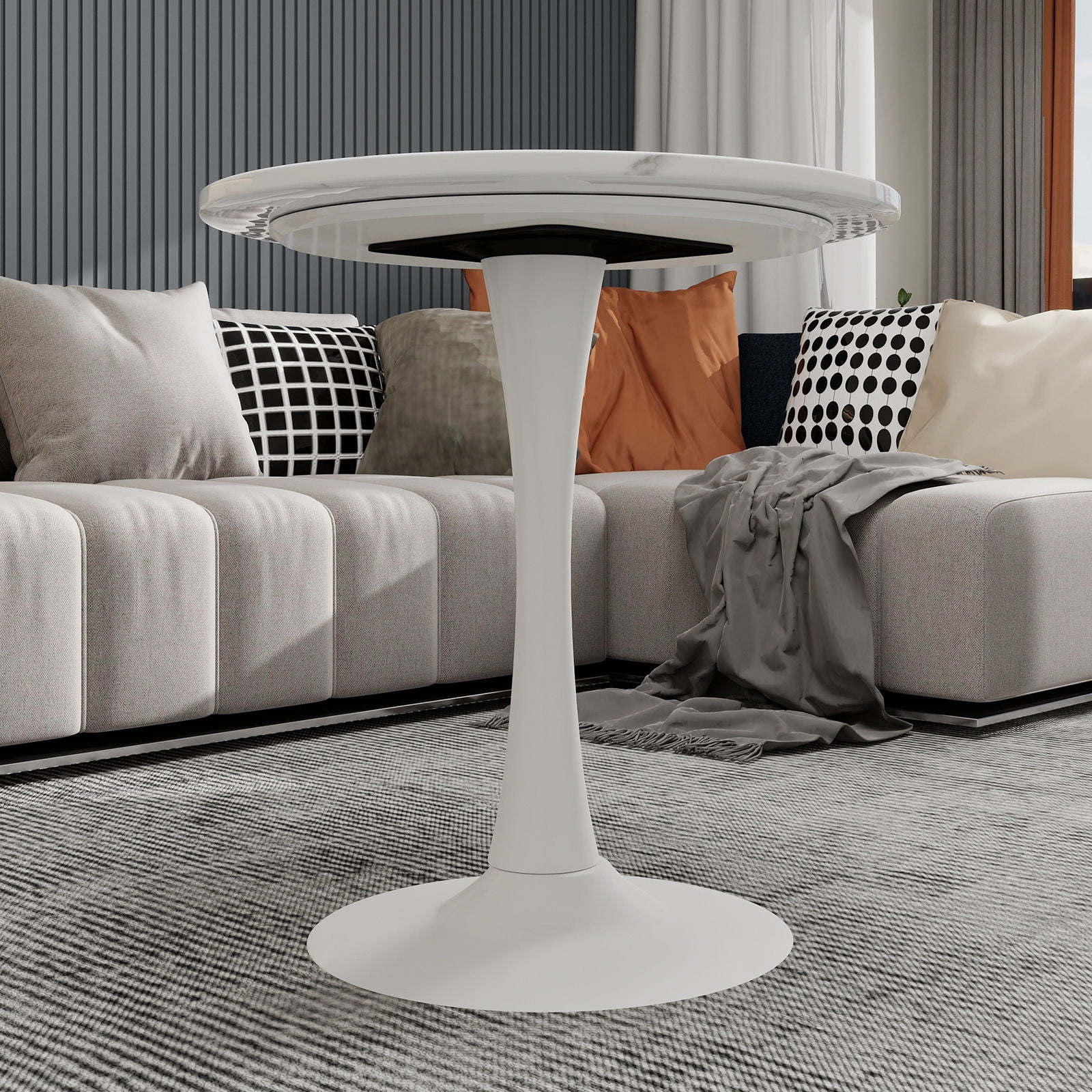 Coffee Table & Round Top