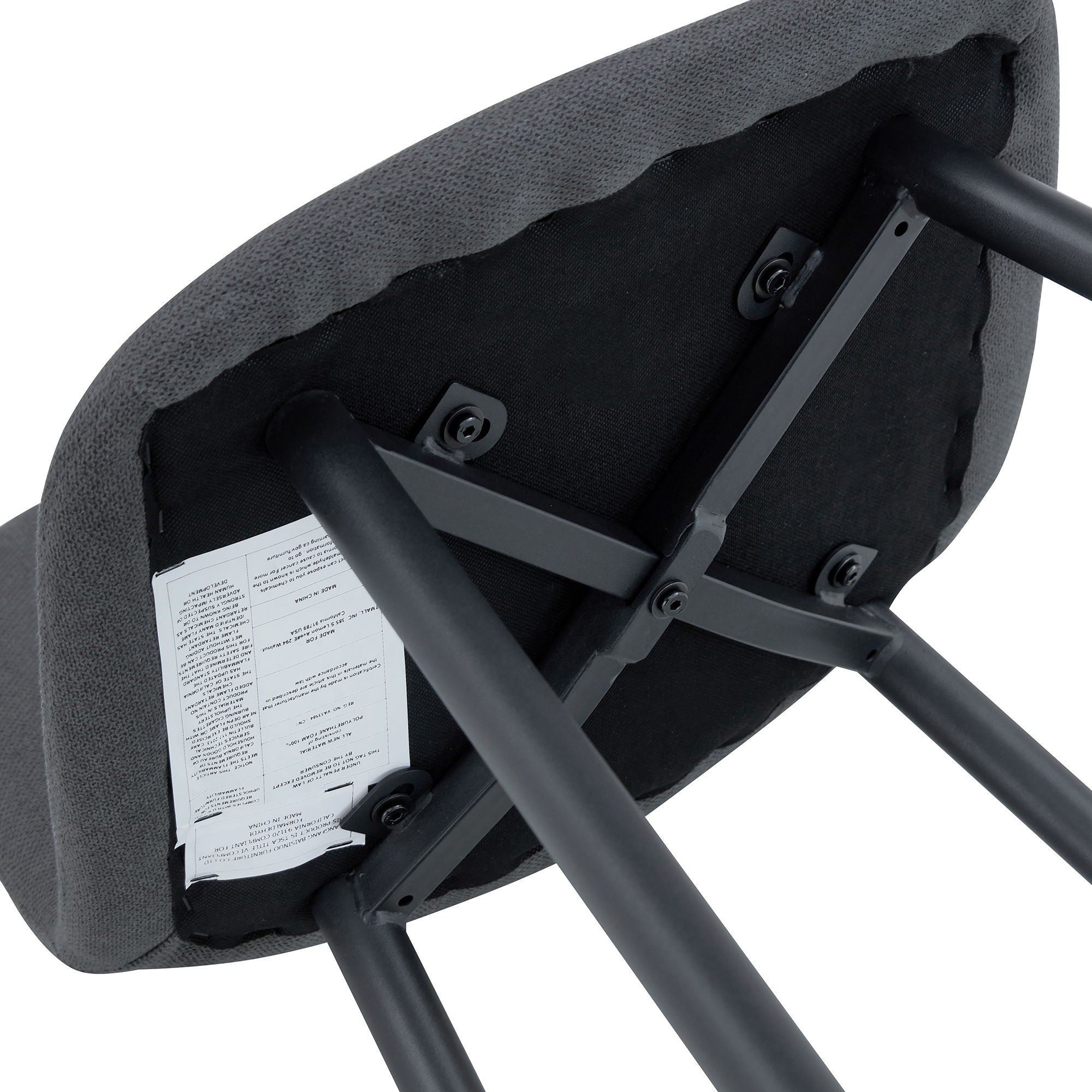Modern Bar Chair Rounded Backrest (Set of 2)