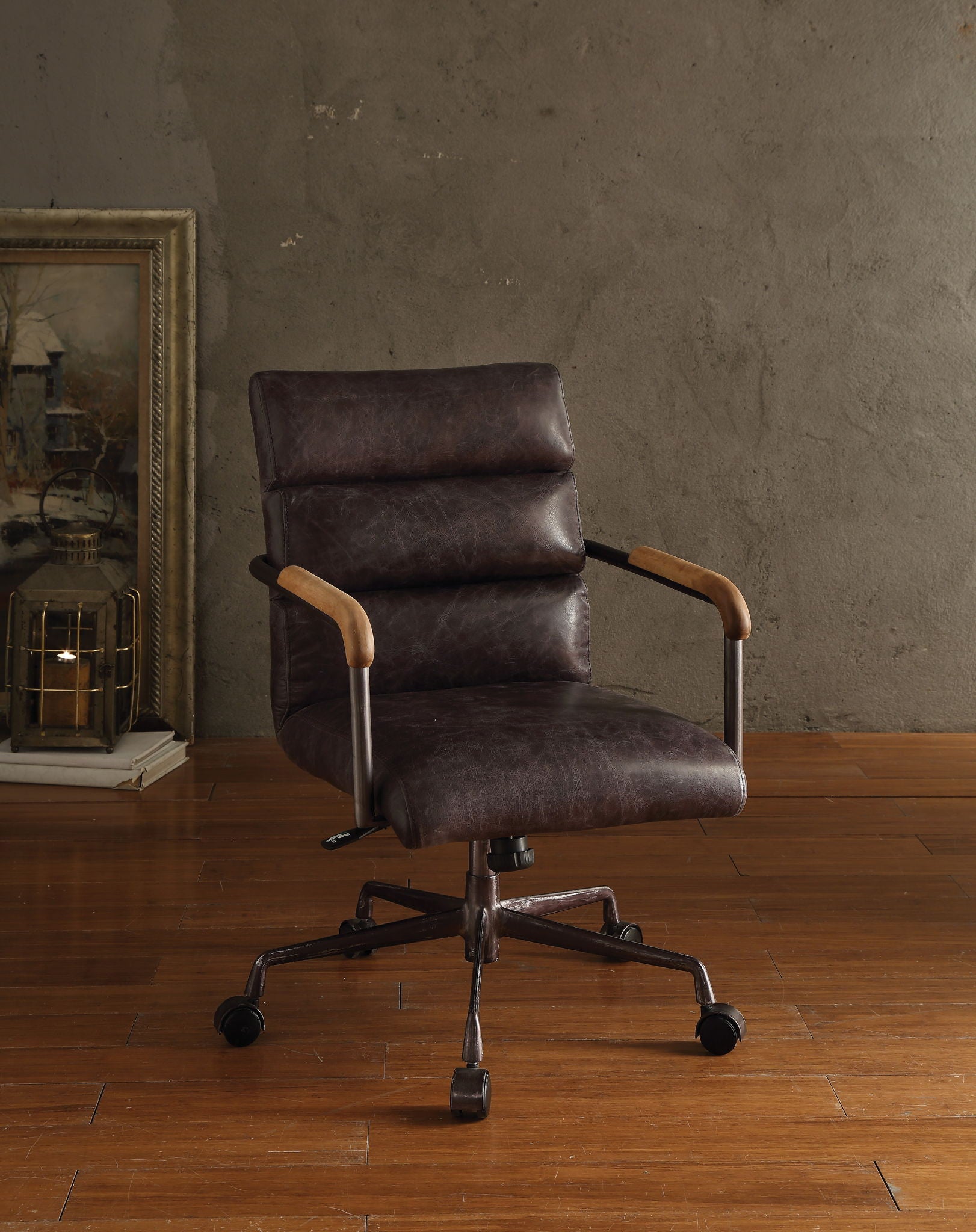 Harith - Retro Top Grain Office Chair