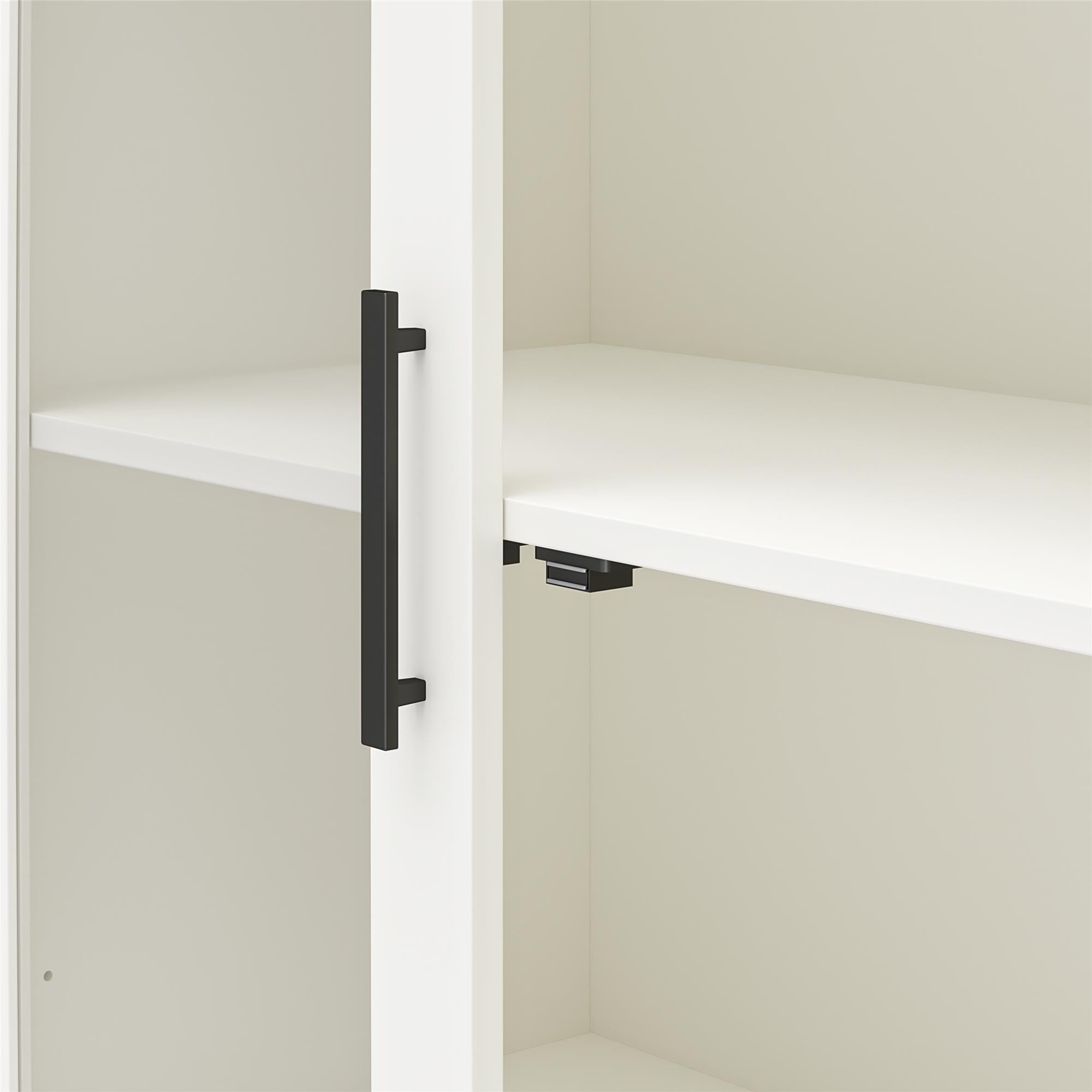 Lulu - Curio Cabinet - White Oak