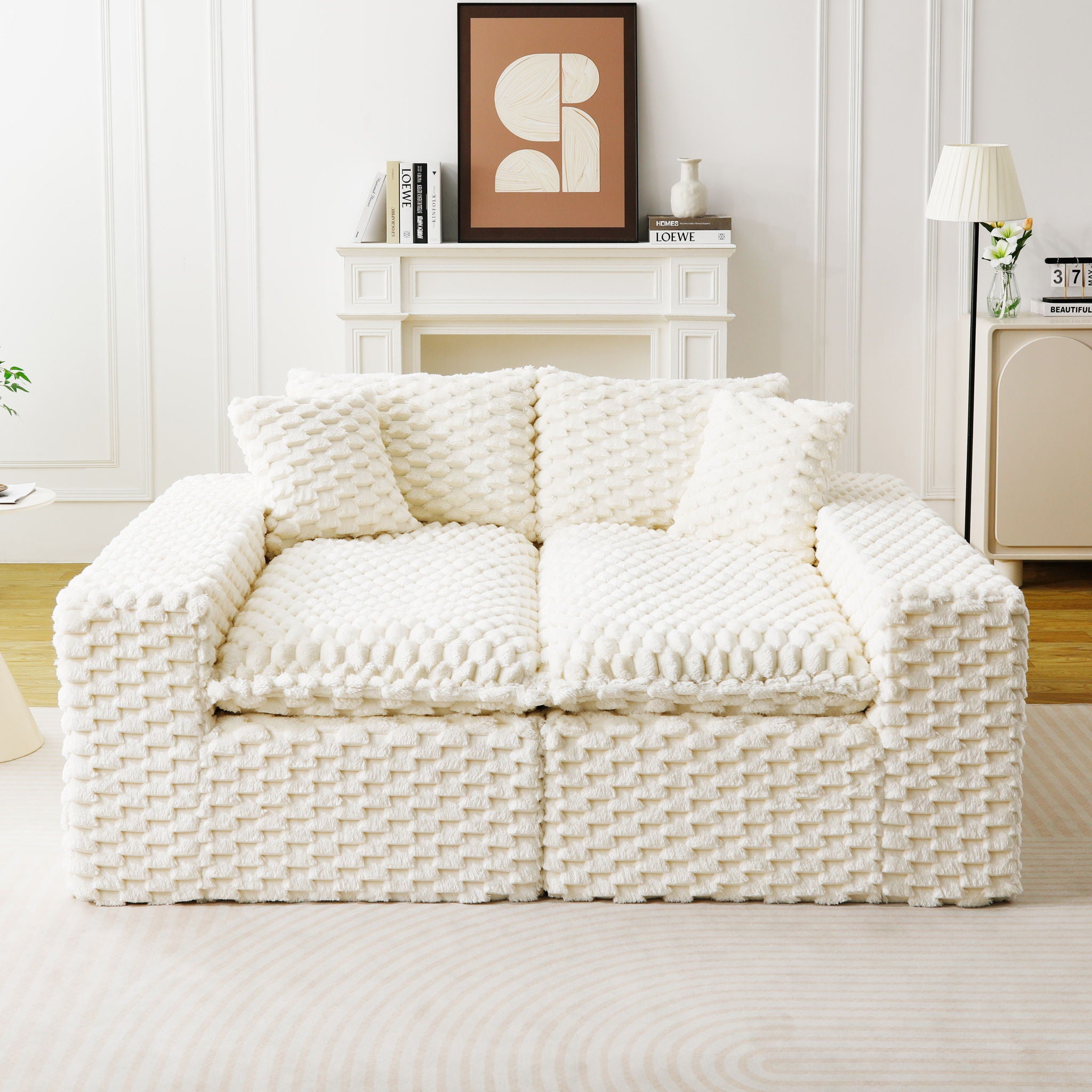 Multifunctional Sofa, Side-By-Side Or Facing Each Other