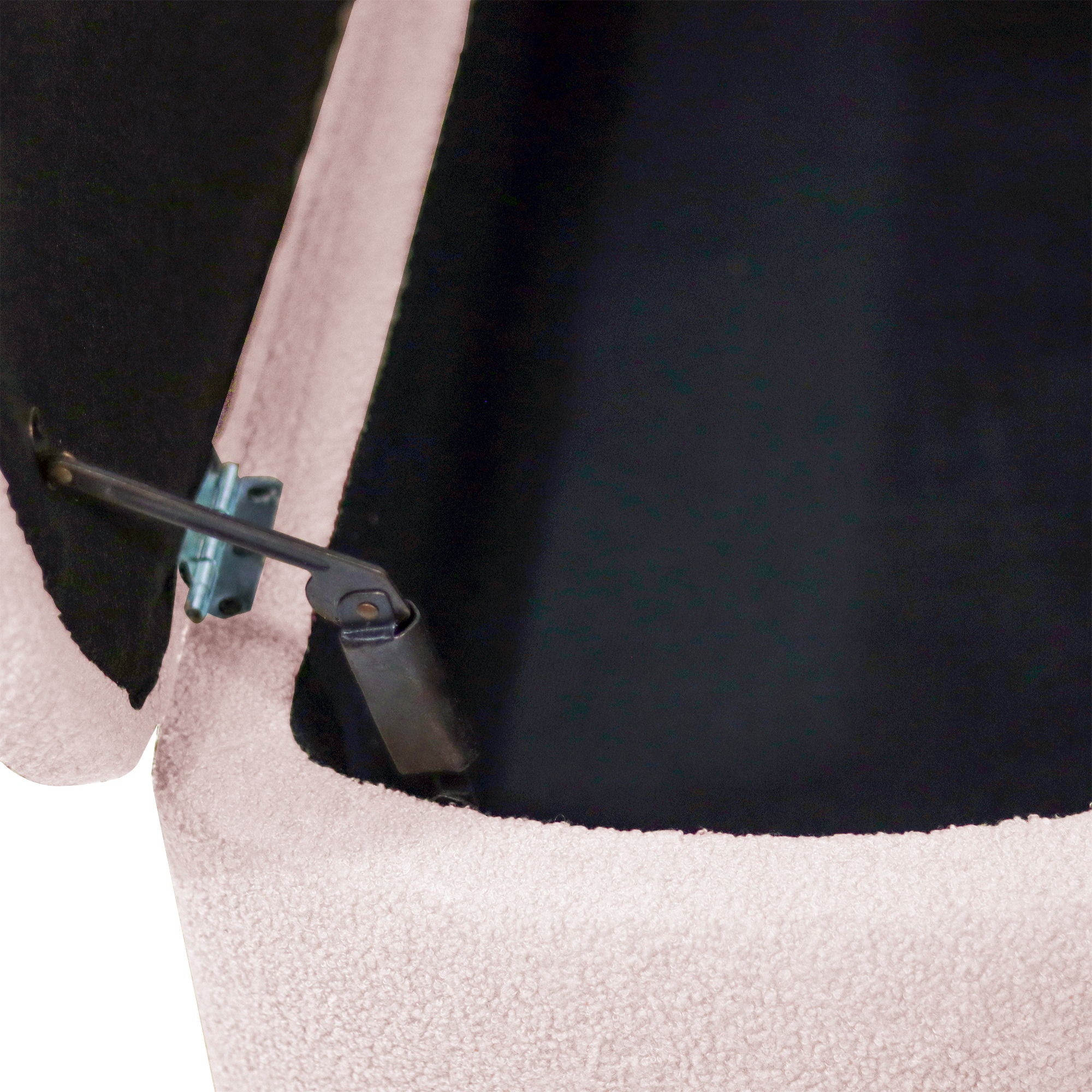 Storage Ottoman Bench For End Of Bed Legs, Modern Camel Faux Fur Entryway Bench Upholstered Padded With Storage For Living Room Bedroom