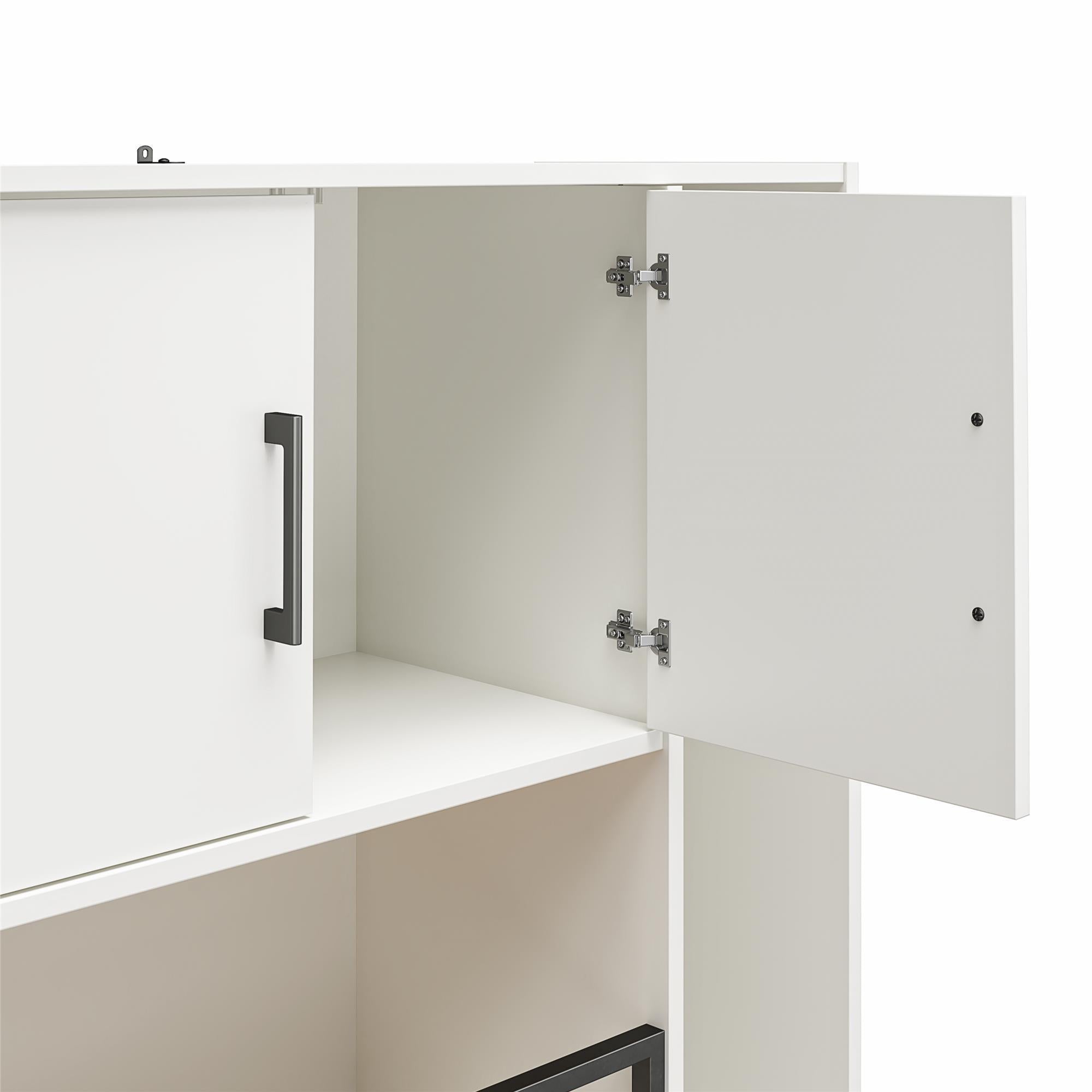 Sports Storage Cabinet - White