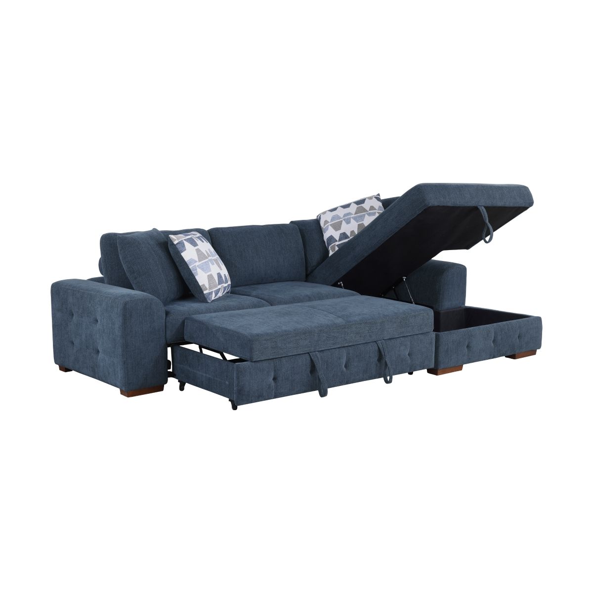 Raife - Sectional With Ottoman