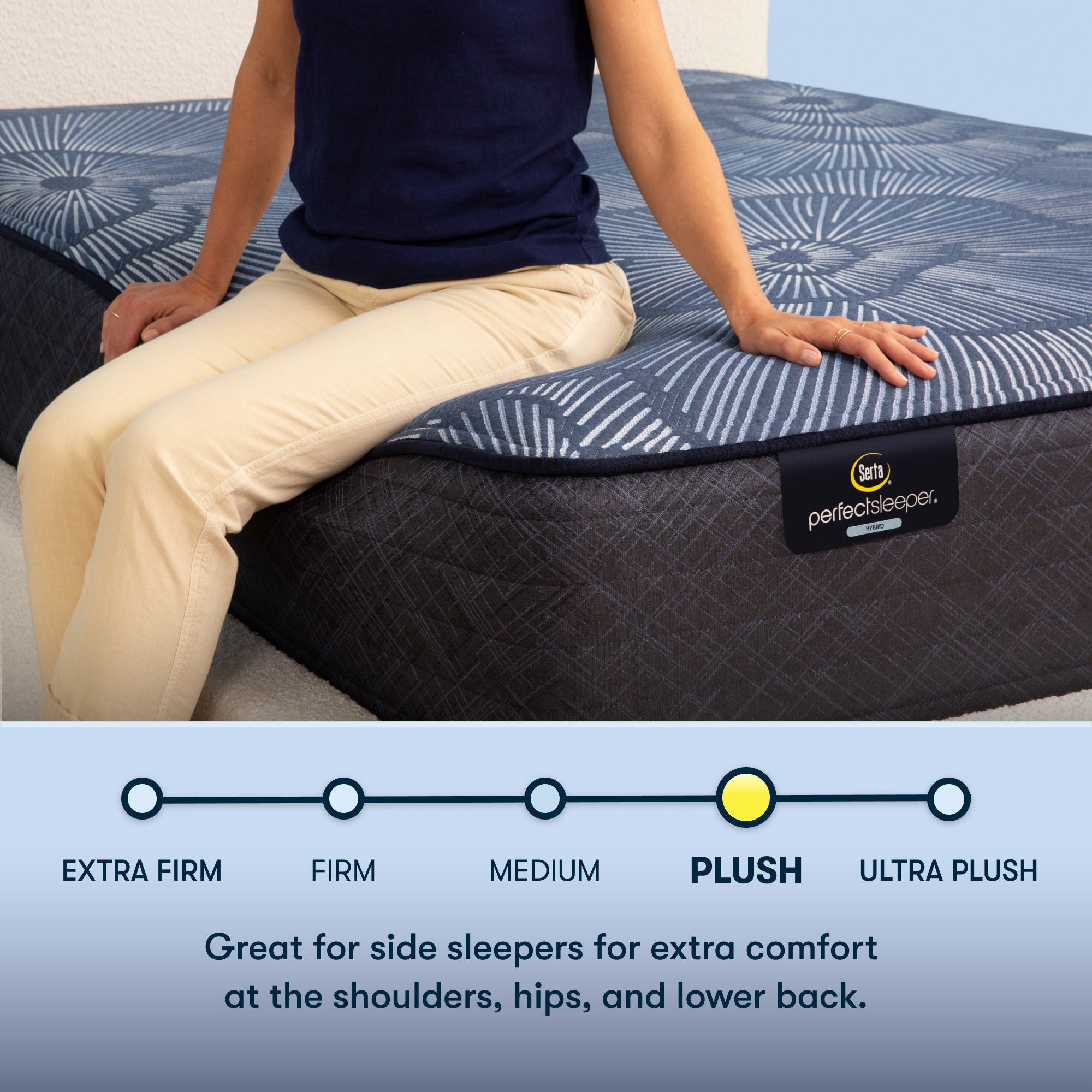 Perfect Sleeper - 14" Euphoric Nights Hybrid Plush Mattress
