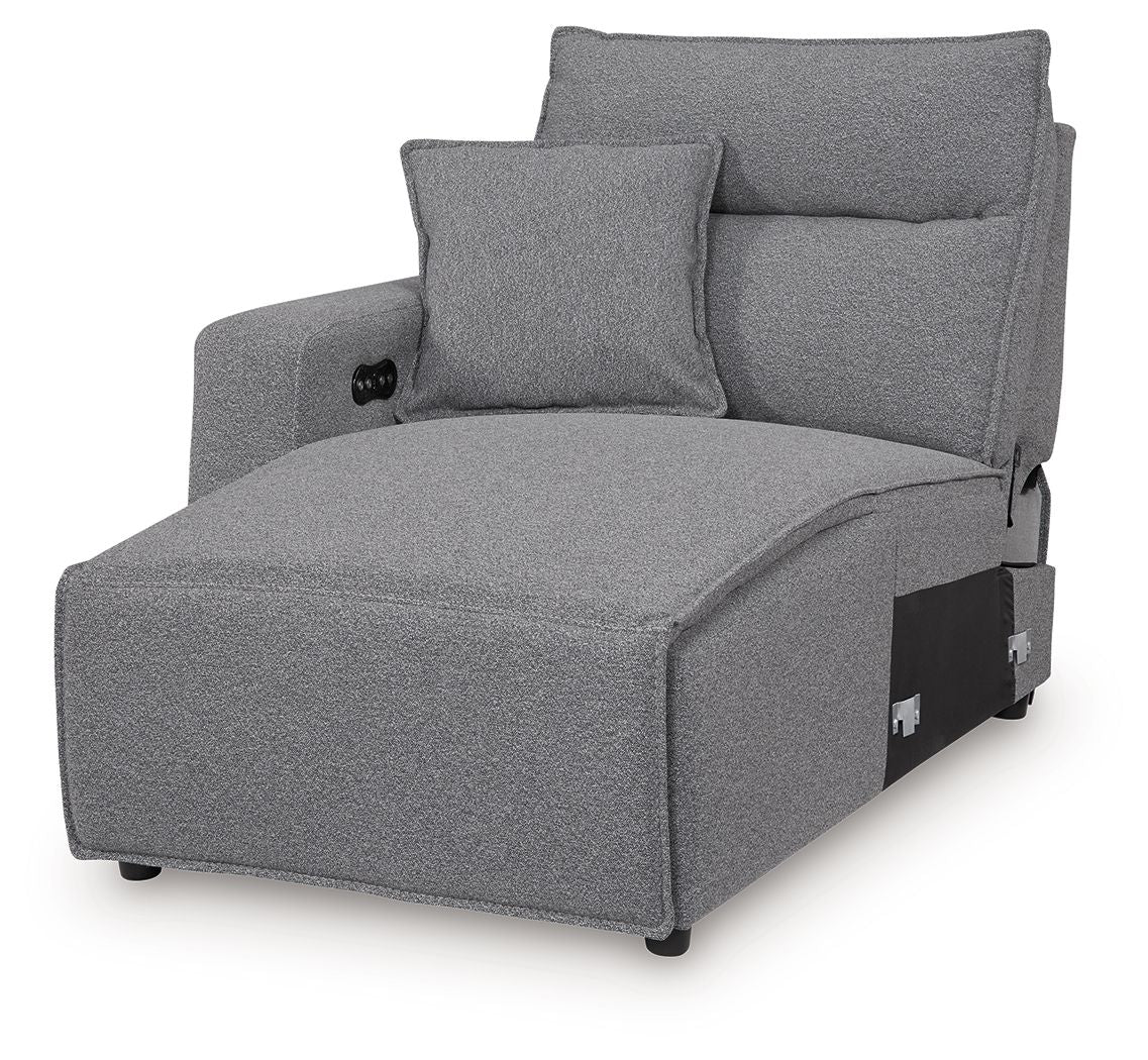 Modmax II - Reclining Sectional - Salt And Pepper