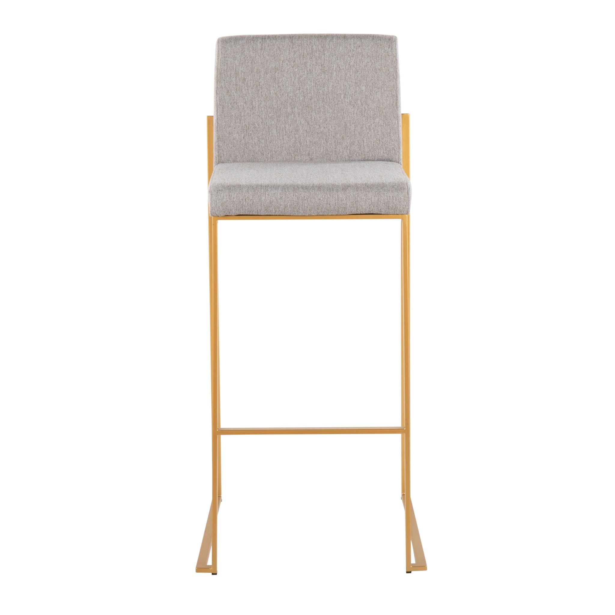Fuji - Contemporary Design High Back Barstool