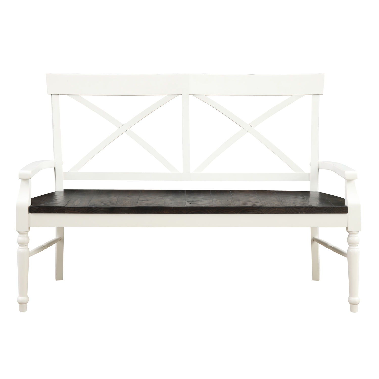 Mountina - Bench - Brown / White