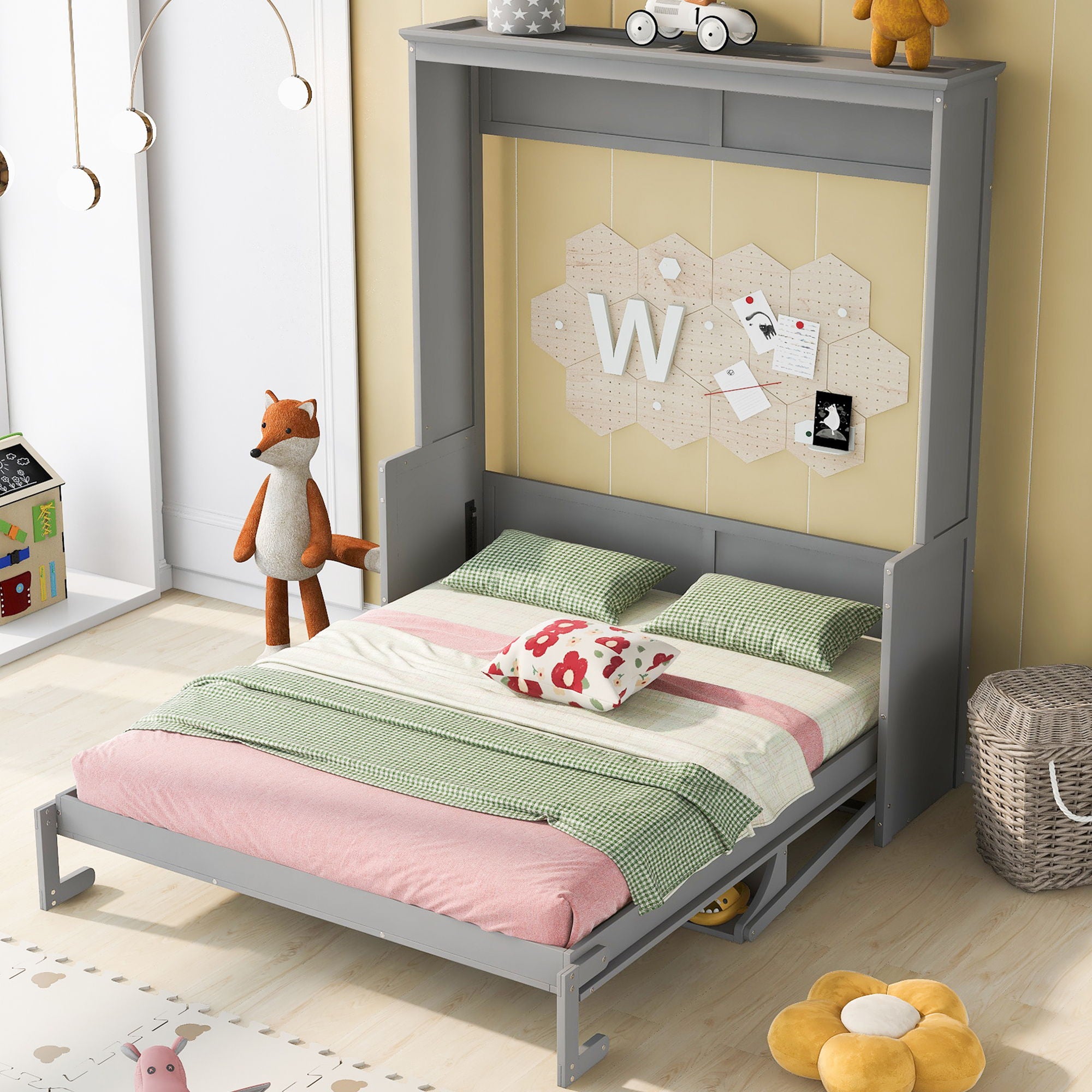 Murphy Bed With Shelf