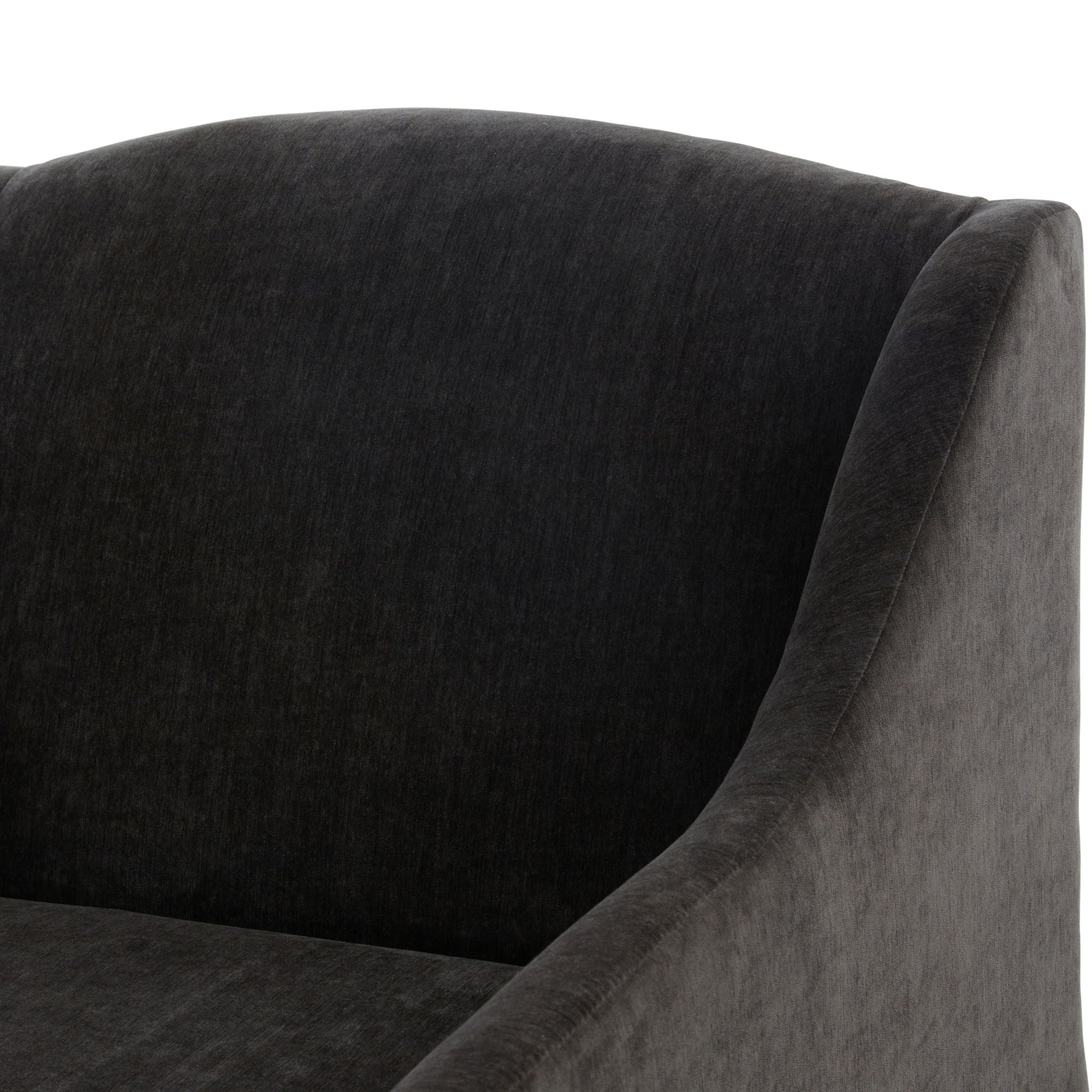 Luisa - Skirted Swivel Accent Chair