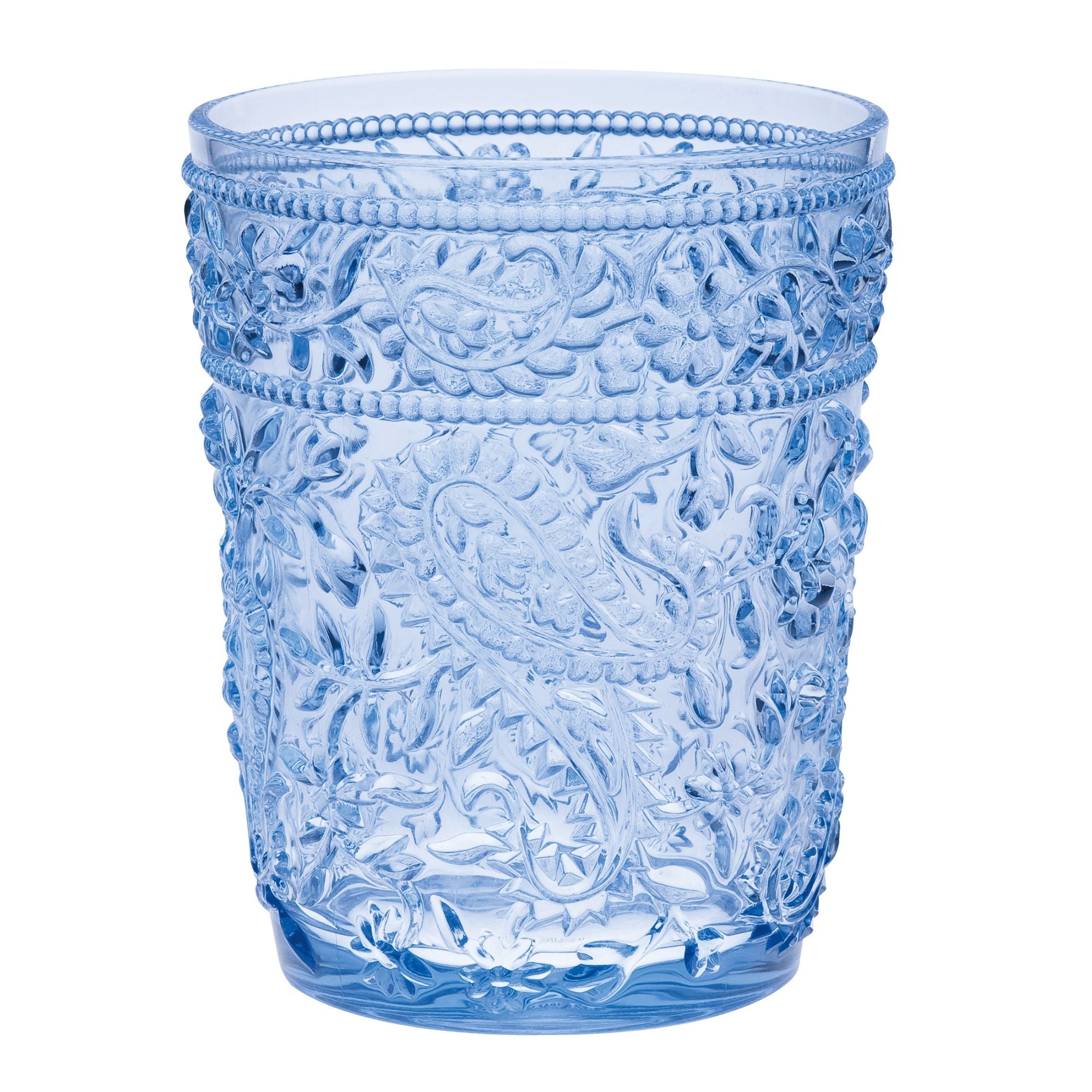 Paisley Acrylic Glasses Drinking (Set of 4)
