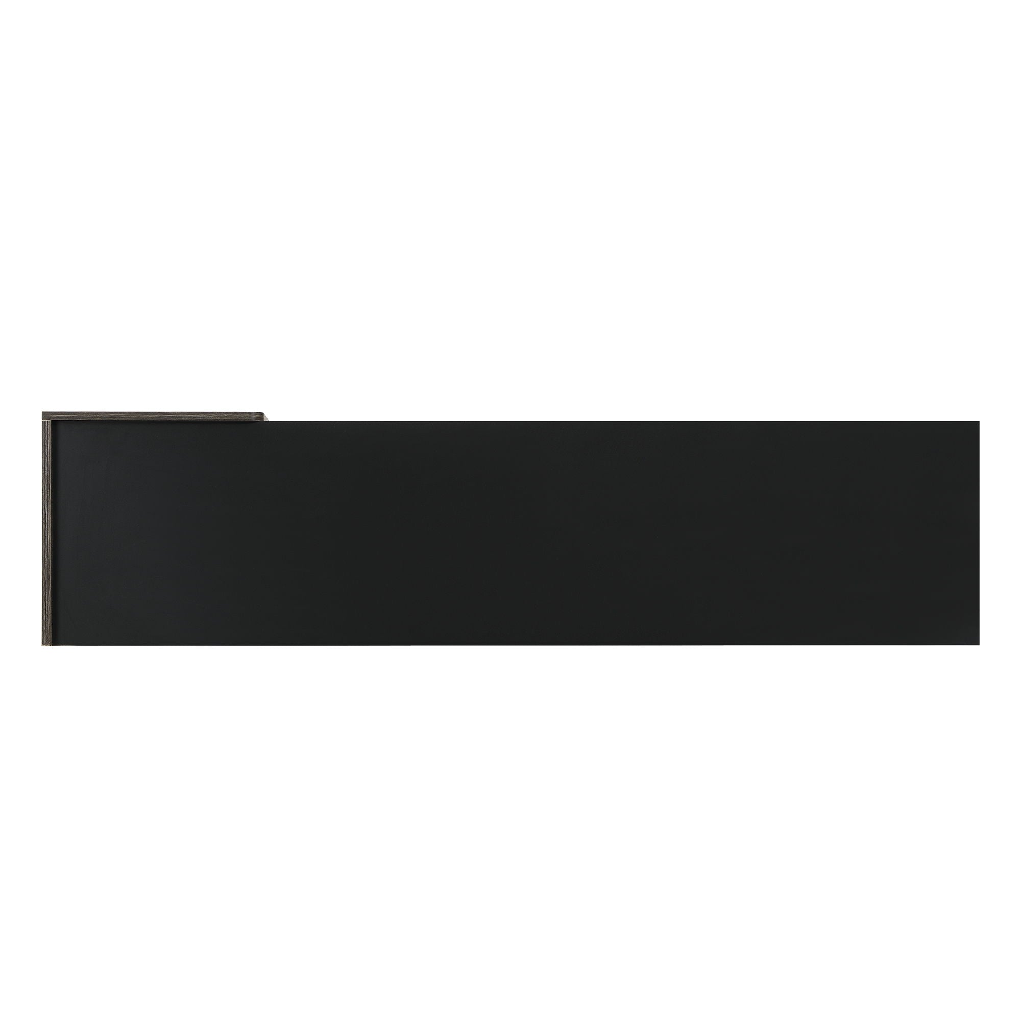 TV Stand With 1 Drawer, 2 Cabinets And Adjustable Shelves