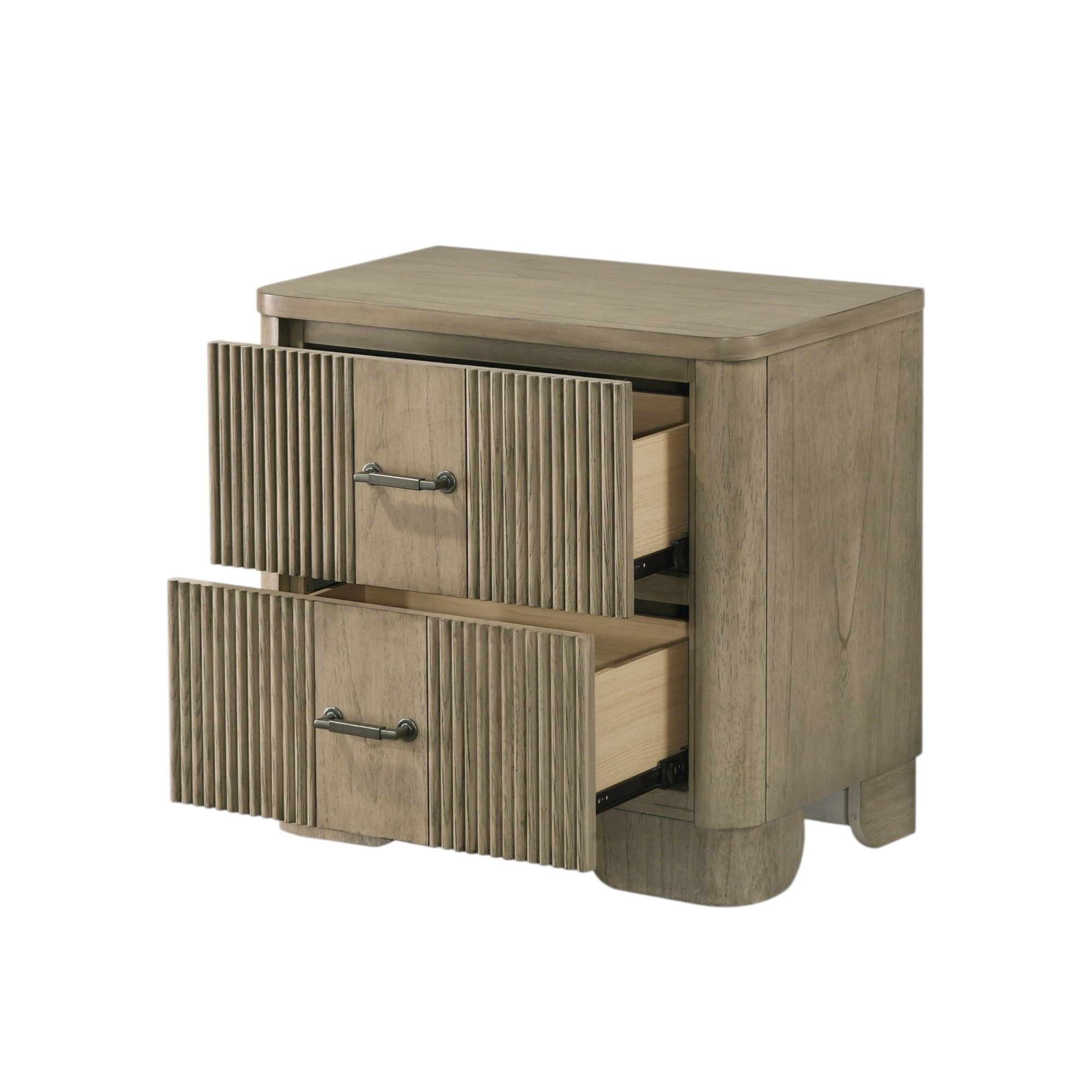 Lakkari - Nightstand - Oak