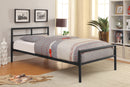 Fisher Metal  Open Frame Bed Gunmetal