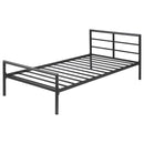 Fisher Metal  Open Frame Bed Gunmetal