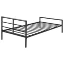 Fisher Metal  Open Frame Bed Gunmetal